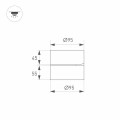 LED Fixture SP-RONDO-FLAP-R95-16W 4000K WH