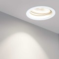 LED fixture LTD-140WH 25W 4000K WH