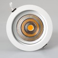 LED fixture LTD-140WH 25W 3000K WH