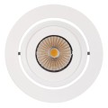 LED fixture LTD-95WH 9W 3000K WH