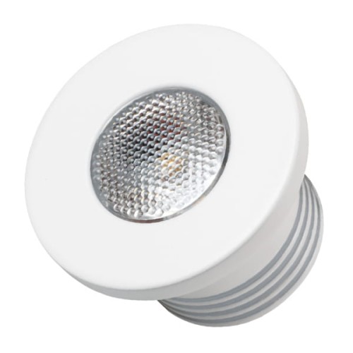 LED fixture LTM-R35WH 1W 6000K WH