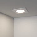 LED fixture LTM-S60x60WH-Frost 3W 3000K WH