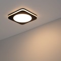 LED fixture LTD-96x96SOL-BK-10W 3000K WH-BK