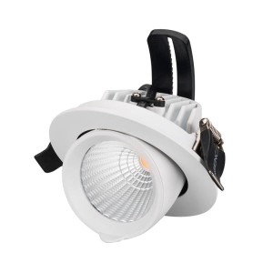 LED fixture LTD-EXPLORER-R100-12W 3000K WH