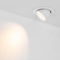 LED fixture LTD-EXPLORER-R100-12W 6000K WH