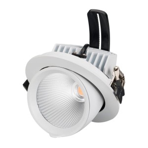 LED fixture LTD-EXPLORER-R130-20W 6000K WH