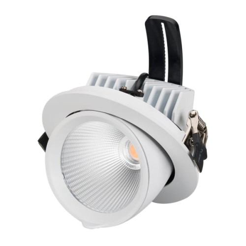 LED fixture LTD-EXPLORER-R130-20W 3000K WH