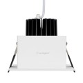 LED fixture CL-KARDAN-S102x102-9W 6000K WH