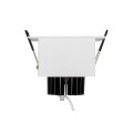 LED fixture CL-KARDAN-S102x102-9W 3000K WH-BK
