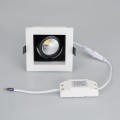 LED fixture CL-KARDAN-S102x102-9W 3000K WH-BK