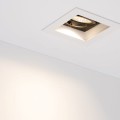 LED fixture CL-KARDAN-S102x102-9W 3000K WH-BK