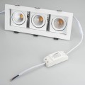 LED fixture CL-KARDAN-S260x102-3x9W 4000K WH