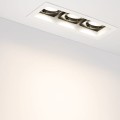 LED fixture CL-KARDAN-S260x102-3x9W 4000K WH-BK