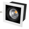 Oprawa CL-KARDAN-S190x190-25W 4000K WH-BK