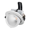 LED fixture LTD-EXPLORER-R130-20W 5000K WH