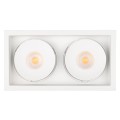 Oprawa CL-SIMPLE-S148x80-2x9W 3000K WH