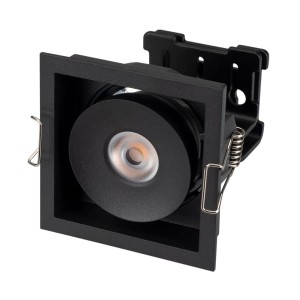 LED fixture CL-SIMPLE-S80x80-9W 3000K BK