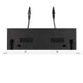 LED fixture CL-KARDAN-S375x190-2x25W 6000K WH-BK