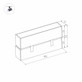 Oprawa MAG-FLAT-FOLD-45-S405-12W Day4000 BK 24V