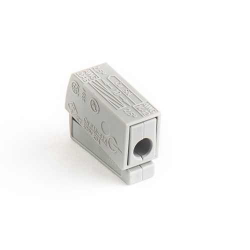 Złączka oświetleniowa drut 1,0-2,5 mm2 szara