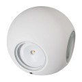 LED Fixture LGD-Wall-Orb-4WH-8W Ciepły Biały
