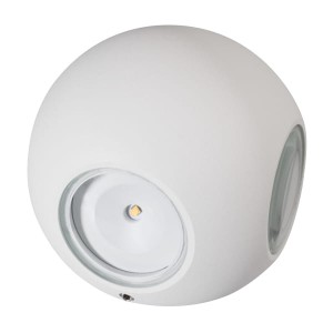 LED Fixture LGD-Wall-Orb-4WH-8W Ciepły Biały