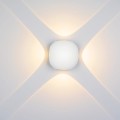 LED Fixture LGD-Wall-Orb-4WH-8W Ciepły Biały