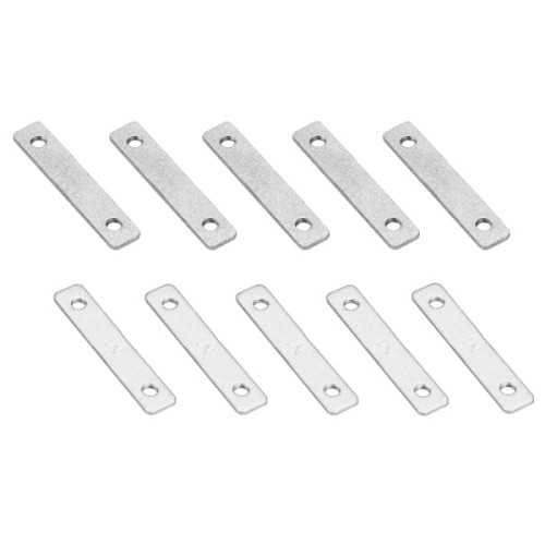 Connector SL-ARC-DD-EXT SILVER (arc-arc, wave) (arlight, metal)