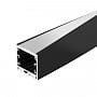 Profile SL-ARC-3535-TWIST90L-400 BLACK (arlight, Aluminum)