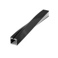 Profile SL-ARC-3535-TWIST90L-400 BLACK (arlight, Aluminum)