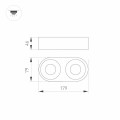 Korpus PLURIO-BASE-SURFACE-RS179x78