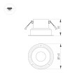 Korpus PLURIO-BASE-BUILT-TRIMLESS-R160