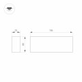 Oprawa ORIENT SURFACE TC S186x35 15W 3000K BK