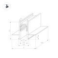 Track built-in MAG-ORIENT-TRACK-2652-FDW-3000 BK