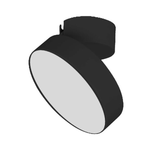 LED fixture SP-RONDO-FLAP-R175-16W 3000K BK