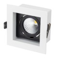 LED fixture CL-KARDAN-S102x102-9W 3000K WH-BK