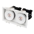 Oprawa CL-SIMPLE-S148x80-2x9W 3000K WH