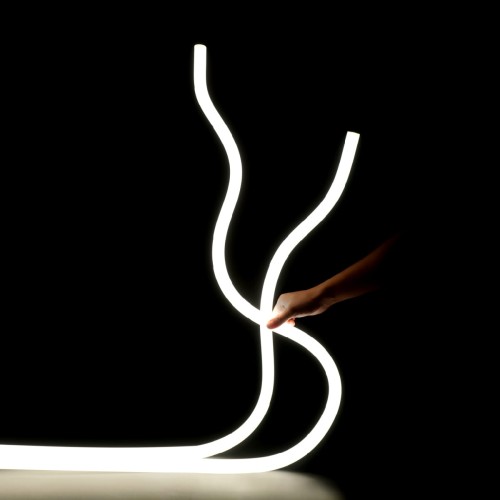 Tuba LED NEON D25 mm RIG 20W/m  24V 3000 K IP65 5m